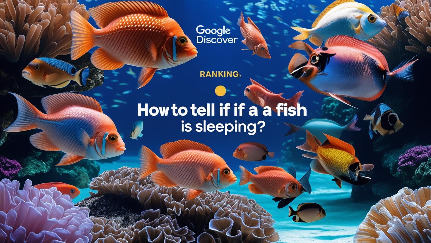 How to Tell if a Fish Is Sleeping?
