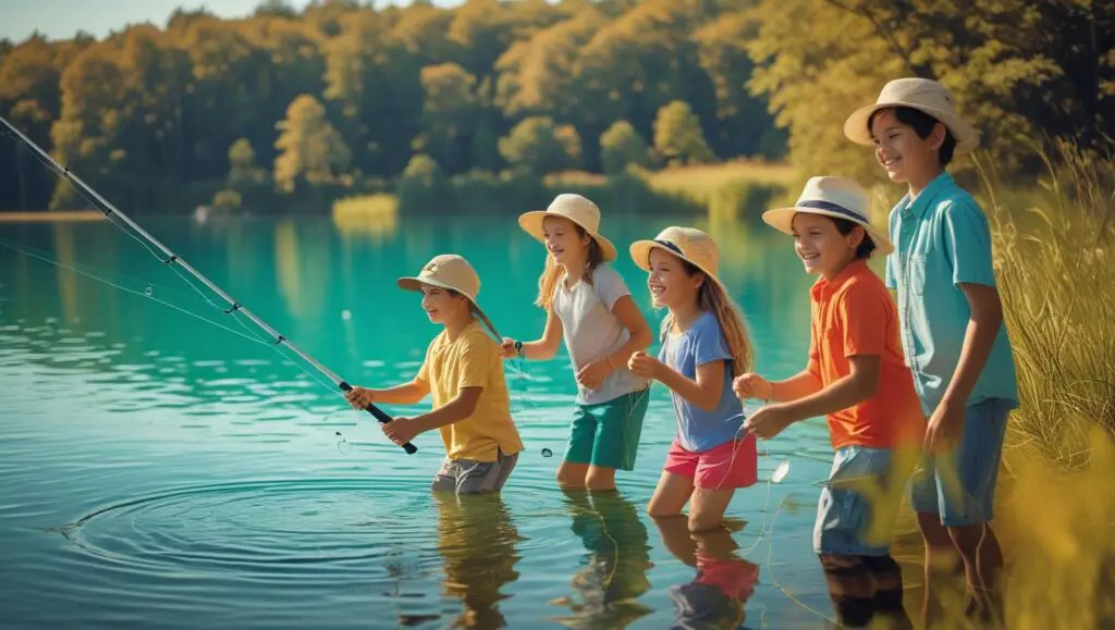 Kids Fishing in August 2025: A Summer Adventure for Families 3 Kids Fishing in August